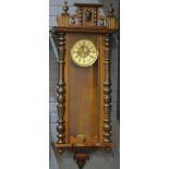 A late 19th Century Vienna regulator wal