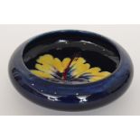 A Moorcroft roll rim bowl decorated in t