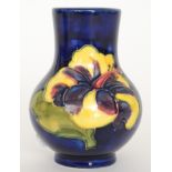 A Moorcroft vase of globe and shaft form