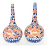 A pair of 19th Century Japanese Imari va