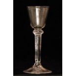 An 18th Century drinking glass circa 175