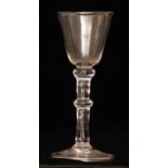 An 18th Century drinking glass circa 175