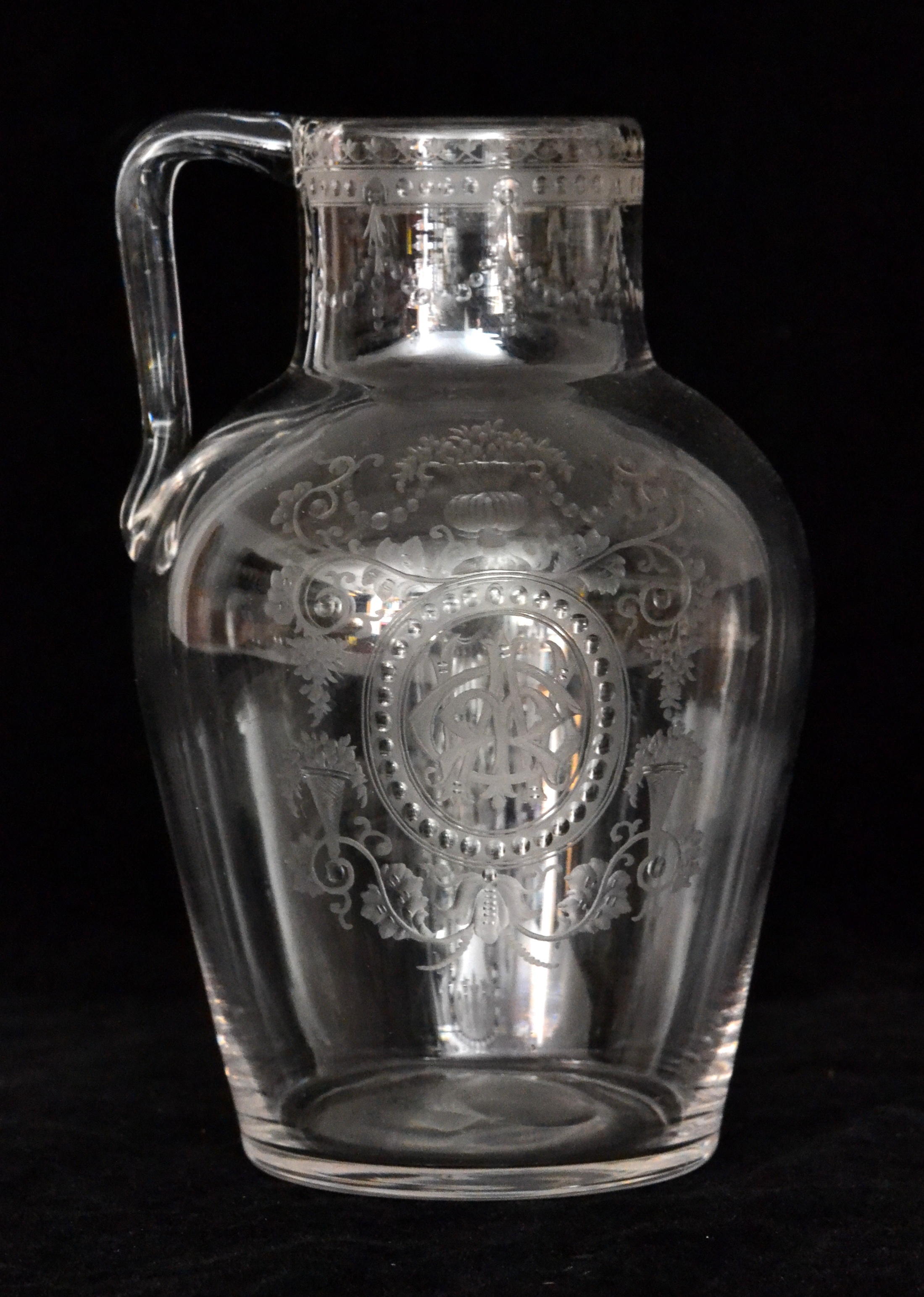 A late 19th Century Stourbridge crystal