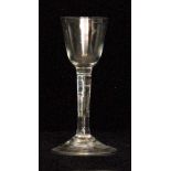 An 18th Century drinking glass circa 174