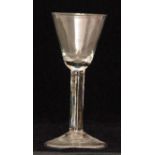 An 18th Century drinking glass circa 174