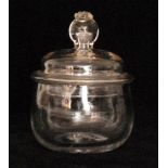 An 18th Century covered leech jar circa