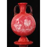 A 19th Century Thomas Webb & Sons vase w