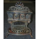 A small 'Falkirk' no.6 enamelled stove w