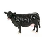 A Beswick Black Galloway cow, model 4113