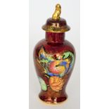 A 1930s Carlton Ware Crested Bird and Wa