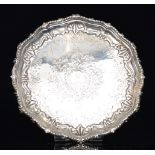 A Victorian hallmarked silver circular s