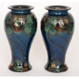 A pair of Danish Danico studio pottery v