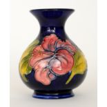 A Moorcroft vase of globe and shaft form