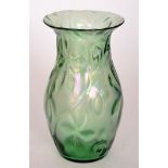 An early 20th Century glass vase, possib