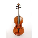 A late 19th Century German violin figure