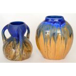 Two 1930s French Metenier studio pottery