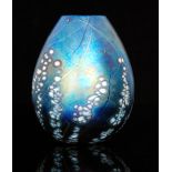 Siddy Langley - Brideshead - A studio glass vase of swollen form,