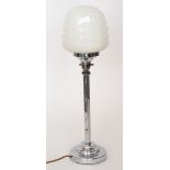 Unknown - An Art Deco style table lamp,
