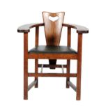 George Walton - An oak 'Abingwood' chair,