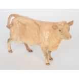 A Beswick Charolais Cow,