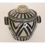 A contemporary studio pottery lidded tureen,