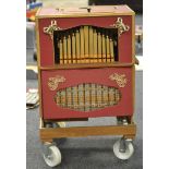 A 26 note street organ designed by John Smith,