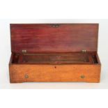 A Sublime Harmony musical box playing six airs, cylinder 33cm, lacking tune card,