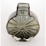 A Whitefriars Textured range Sunburst vase designed by Geoffrey Baxter, pattern number 9676,