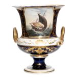 A 19th Century Bloor Derby campana urn,