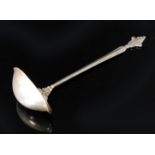 A Danish Johan Rohde for Georg Jensen Sterling silver sauce ladle in the Acanthus pattern,