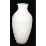 A large contemporary Italian Murano glass vase by C.