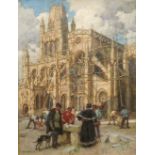 TERRICK WILLIAMS (1860-1936) - 'The Rebuilding of St.