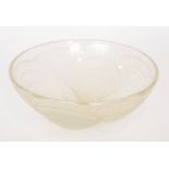 Rene Lalique - A large Coupe bowl in the Coquilles No 1 pattern, No 3200,