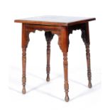 Liberty & Co - An occasional table of square form,