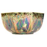 Daisy Makeig-Jones - Wedgwood - A Fairyland Lustre octagonal bowl decorated to the interior in the