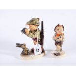 2 Goebel figurines, The Hunter and The Hiker