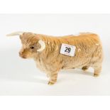 Beswick figurine of a Highland bull