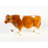 Beswick figurine of an Ayrshire bull, Champion Sabrianas Sir Richmond 14th