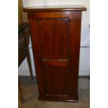 Mahogany cupboard with 4 fitted shelves
