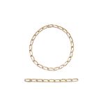 A Long Link Chain Necklace, by CARTIER Designed as a detachable in two parts, could be worn as a