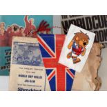 World Cup 1966 Football Items: Contains Complete in original envelope Shreaded Wheat jigsaw