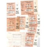 World Cup 1966 Football Tickets: Salmon tickets for matches played at Wembley. Includes Final,