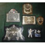 Boxing Awards: Plaques awarded A House during his boxing career in the 1930s. Includes Silver