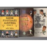 Football Annuals: Mainly play fair football annuals, a good run 1948/9 to late 1950s sold with other