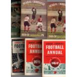 Football Annuals: Sunday Chronicle football annual, run from 1946/7-1955/6 inclusive (10) Fair-Good