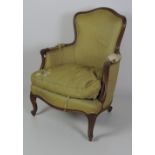 An attractive French style beechwood Fau