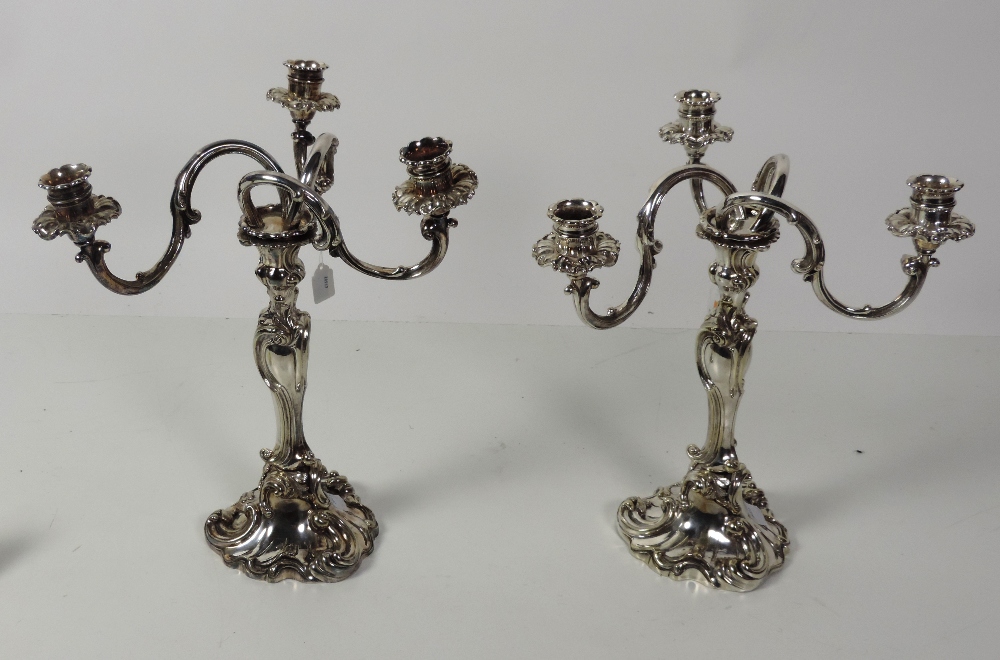 A very fine quality pair of heavy 19th C