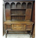 A Jacobean style oak Dresser / Sideboard