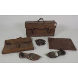 Old Leather Goods, including a Sam Brown