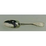 An early Irish silver Serving Spoon, pos